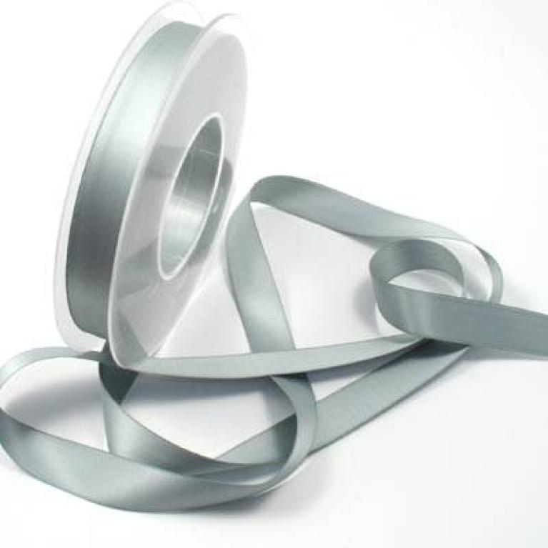 gray satin ribbon